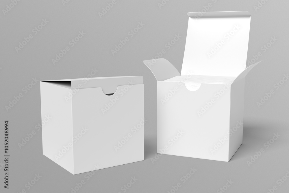Naklejka premium Box Packaging Blank