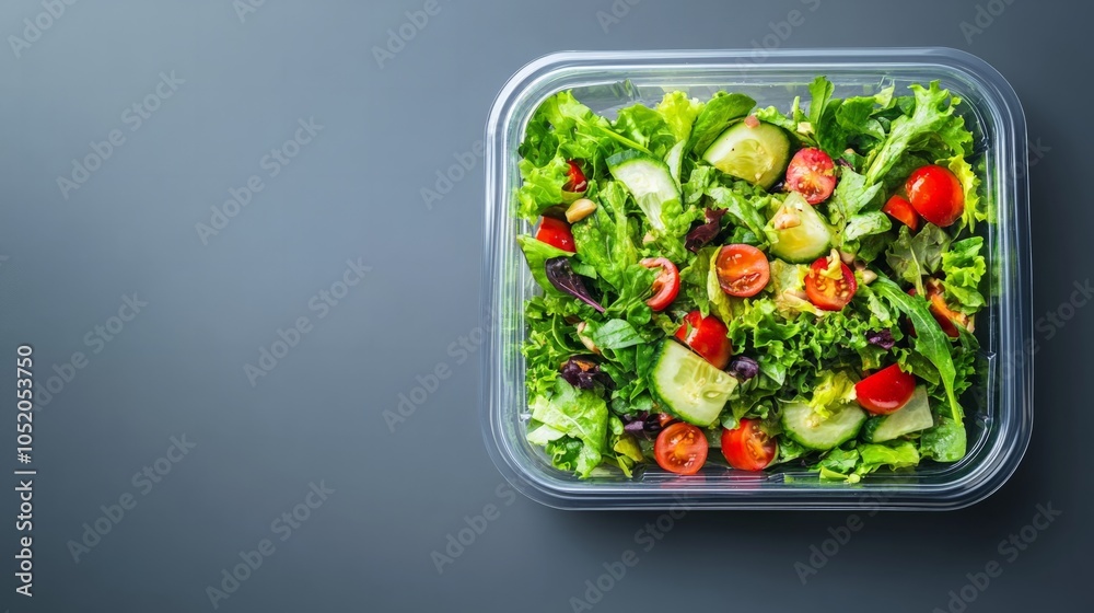 Takeout Salad Container generative ai Takeout Salad Container generative ai