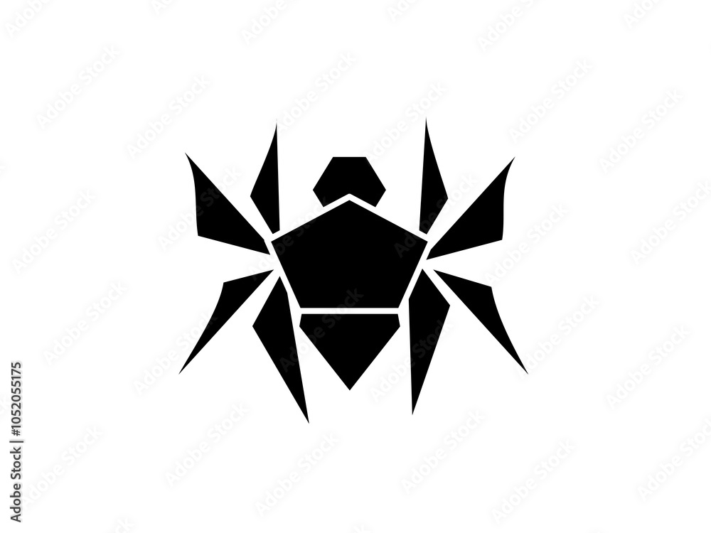 Obraz premium Spider and cobweb