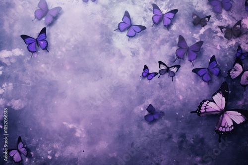 Buterflies purple backgrounds butterfly. photo