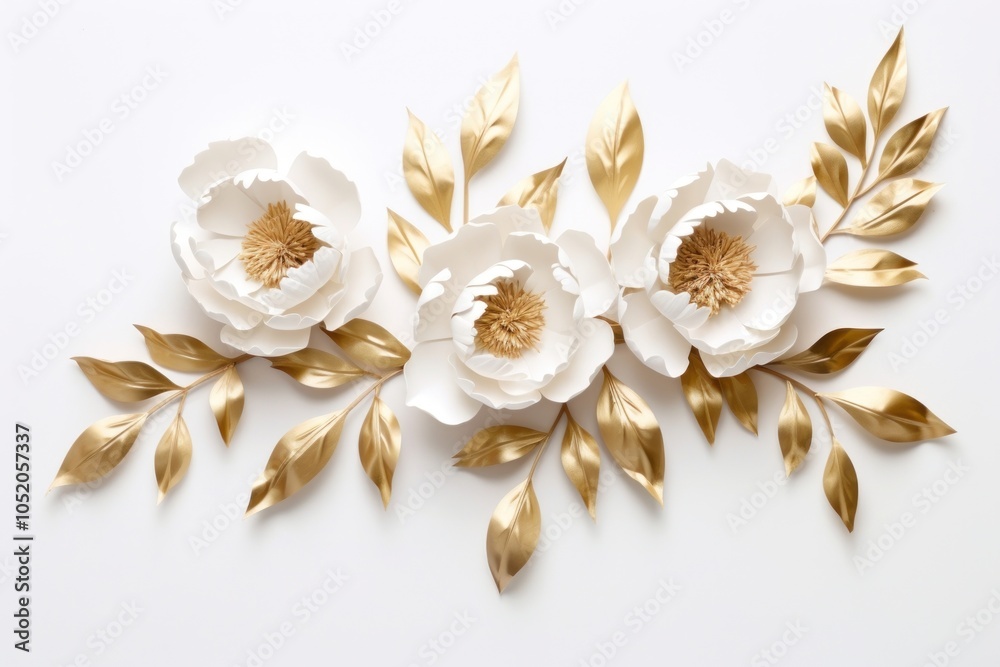 Peony floral border flower jewelry pattern. Peony floral border flower jewelry pattern.
