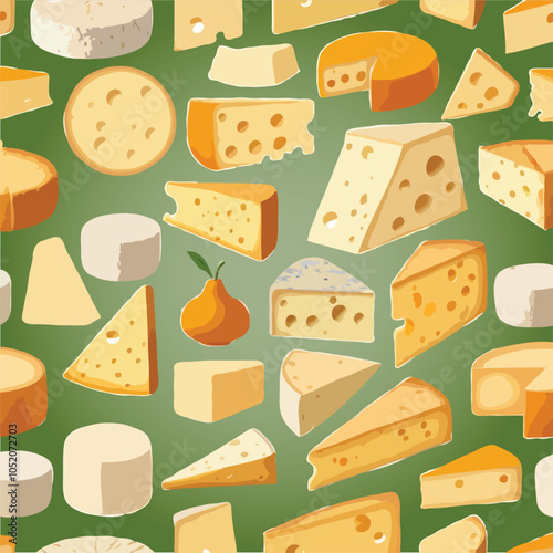 pattern with cheese  