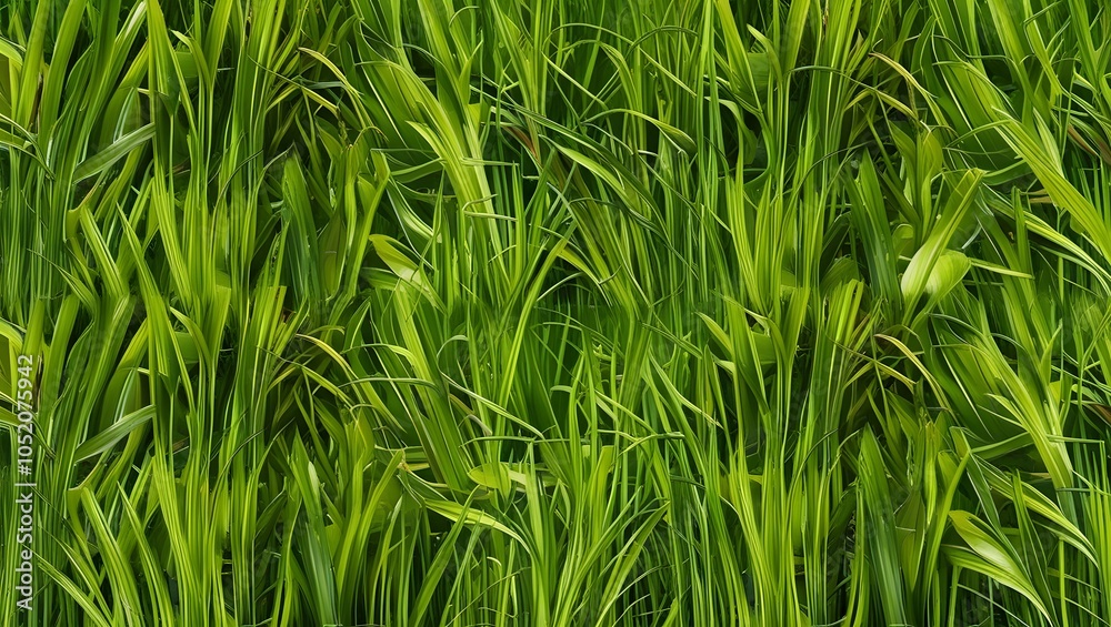 Obraz premium Top view artificial grass field background texture