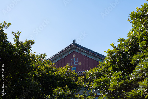 한국 제주도의 절