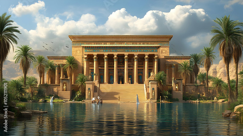 Ancient Egyptian Temple 3D ...