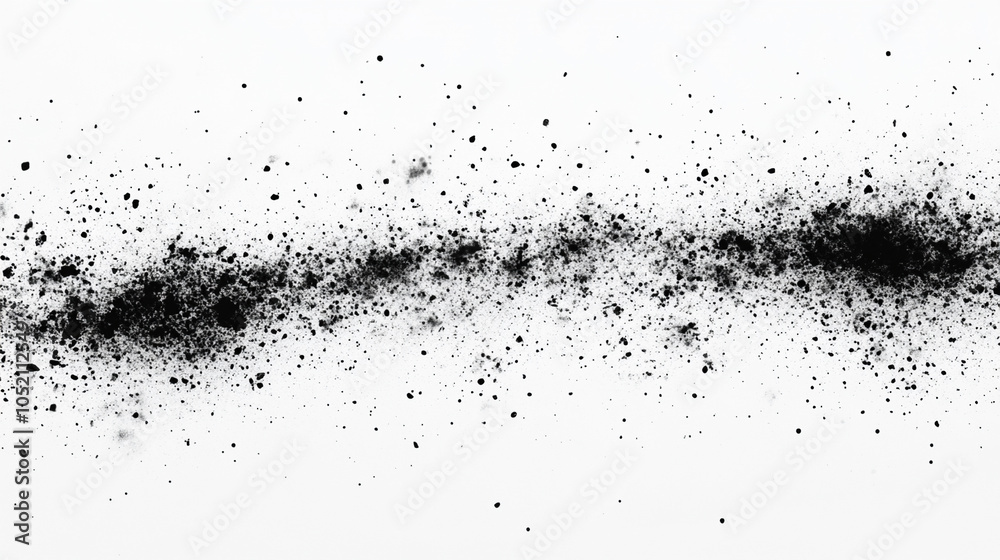 Black and white texture of small particles. Black and white texture of small particles.