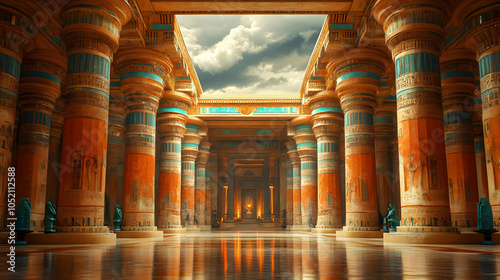 Ancient Temple Interior - 3...