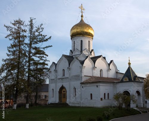 Russia Moscow region Zvenigorod cloudy summer day photo