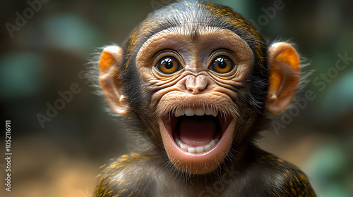 Close-Up Photo of a Monkey ...