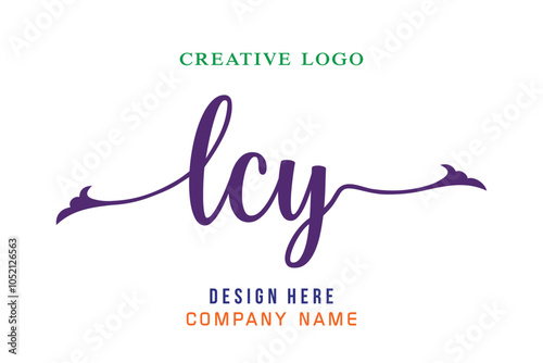 LCY  lettering logo is simple, easy to understand and authoritative