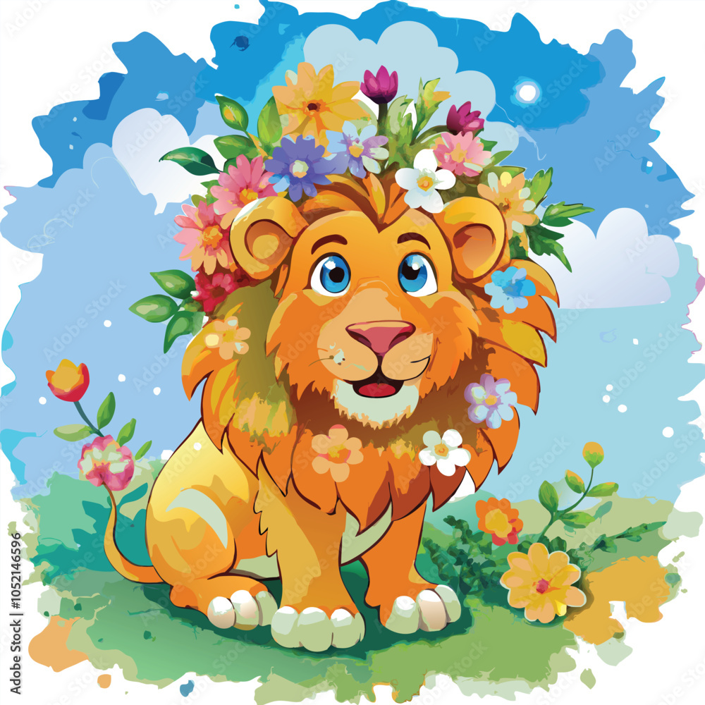 illustator airtwork a tiger whater collor penting illustator airtwork a tiger whater collor penting