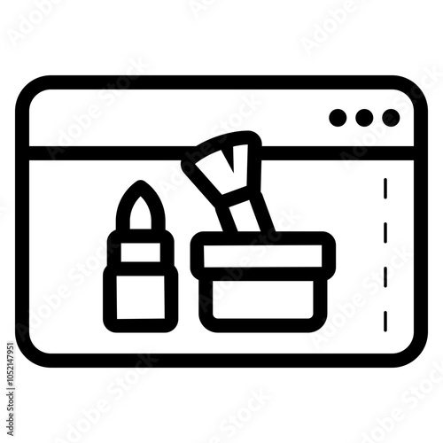 beauty vlog icon