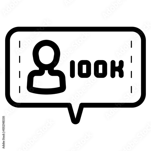 100k subscriber icon