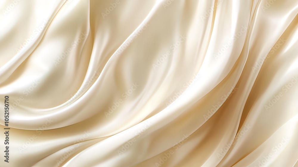 Soft Draped White Silk Fabric Texture Soft Draped White Silk Fabric Texture