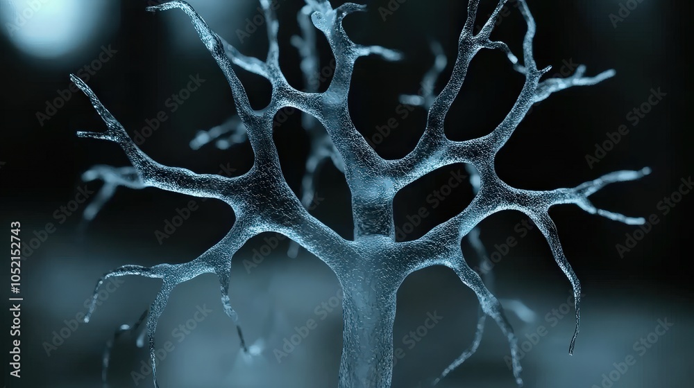 Abstract Digital Data Plexus Technology Background 3D Rendered Network Structure Abstract Digital Data Plexus Technology Background 3D Rendered Network Structure