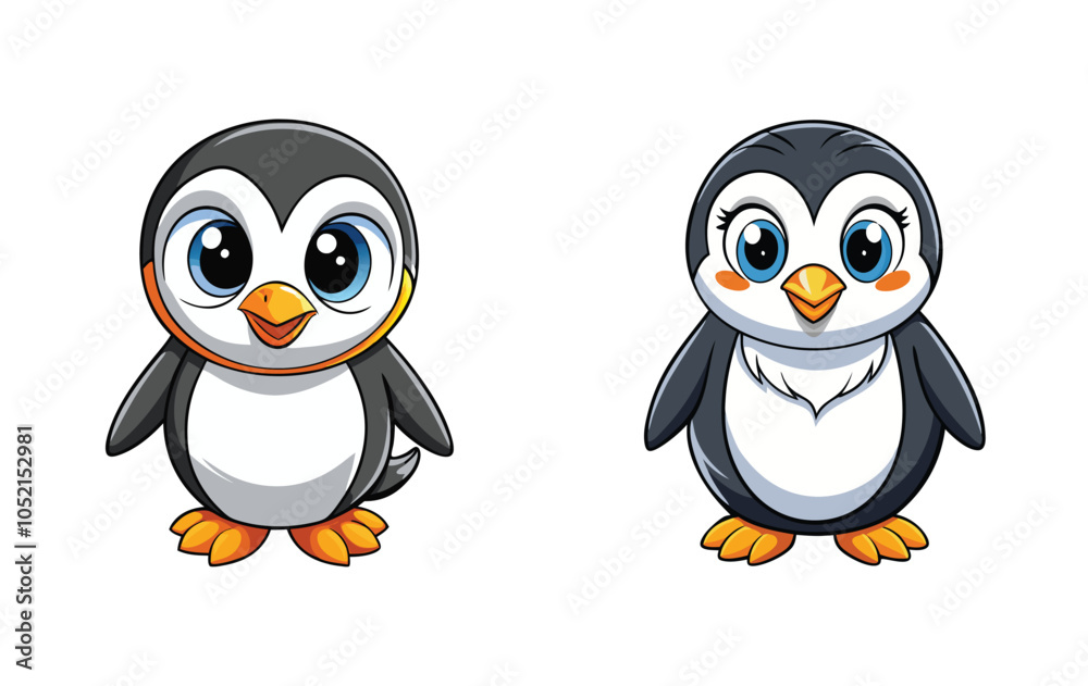 Fototapeta premium Cute Animal vector Set 