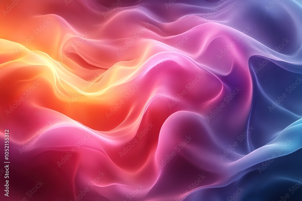 Abstract colorful waves of light and energy. Abstract colorful waves of light and energy.