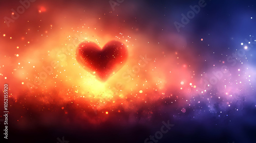 Abstract Background with He...