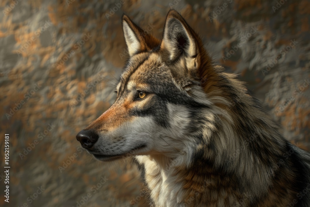 Mexican Wolf Portrait Mexican Wolf Portrait