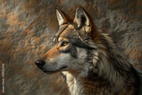 Mexican Wolf Portrait