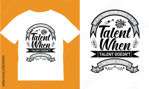 Retro Typography T-shirt Design