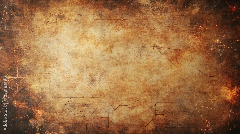 Retro Horoscope Inspired Background Texture Retro Horoscope Inspired Background Texture