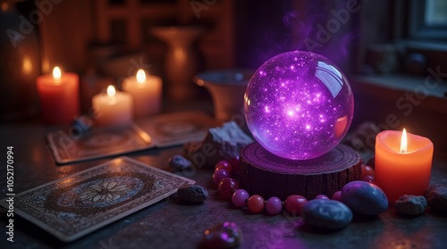 Mystical Crystal Ball Fortune Telling