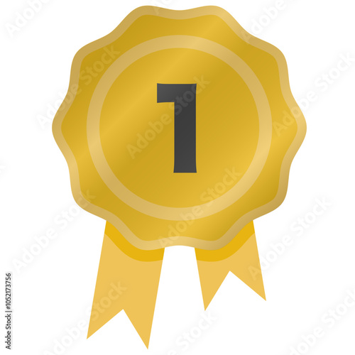 First place winner ribbon