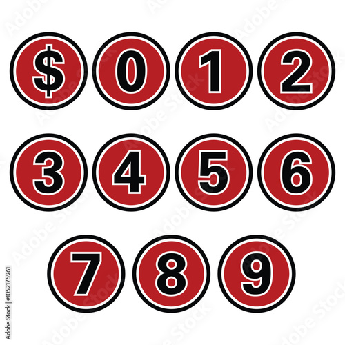 gameshow number chips