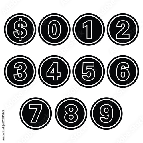 gameshow number chips