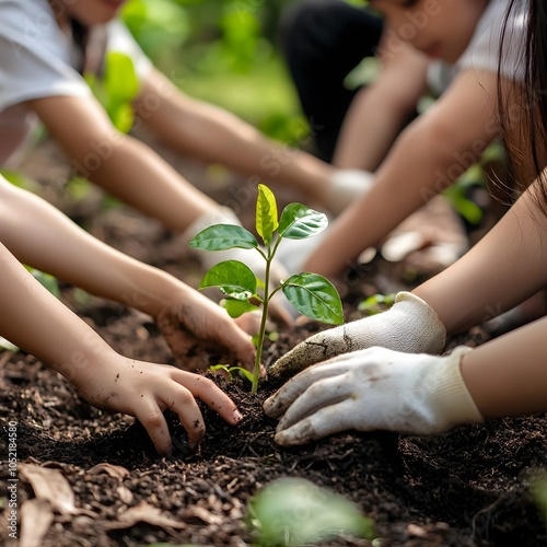 Students Engaged in Hands On Ecosystem Project for Environment Conservation