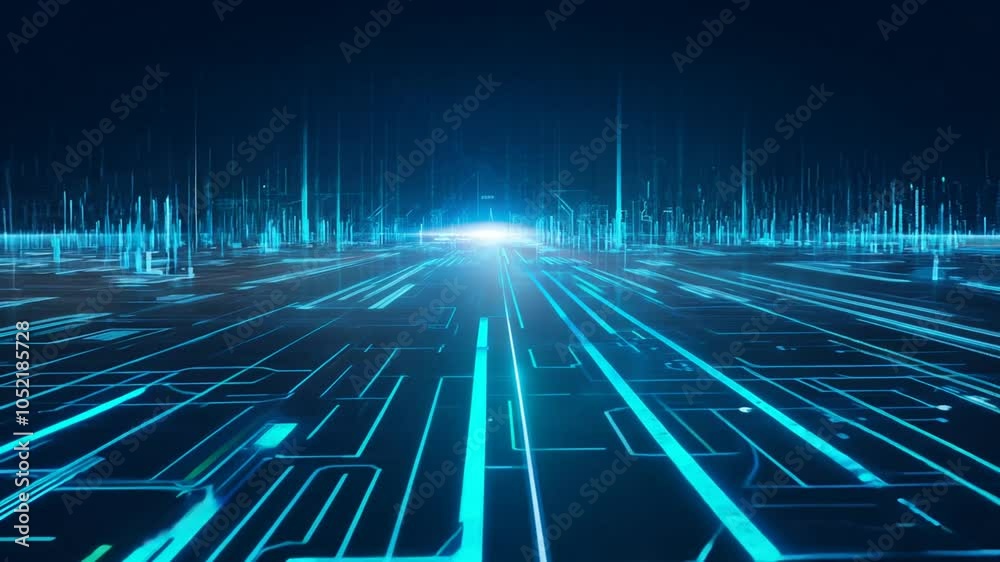 blue board background tech circuit blue board background tech circuit