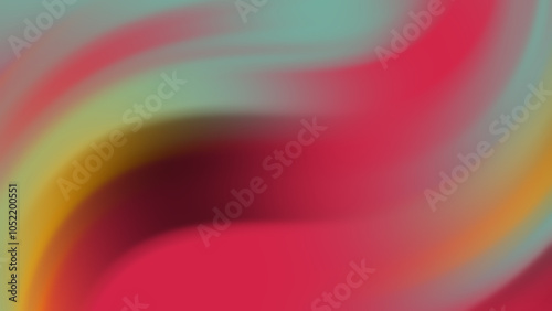 Abstract swirling gradient in red, yellow, black, green. Perfect for backgrounds, banners, digital designs, packaging, and artistic projects with vibrant colors in Halloween or fall or autumn vibes.
