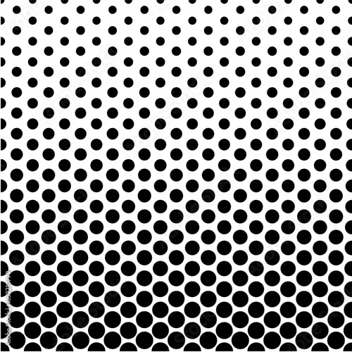 Circle halftone pattern vector image,abstract dots pattern  on white background,simple and modern design,can be for background