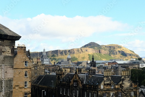 Arthur's Seat Over Edinburgh