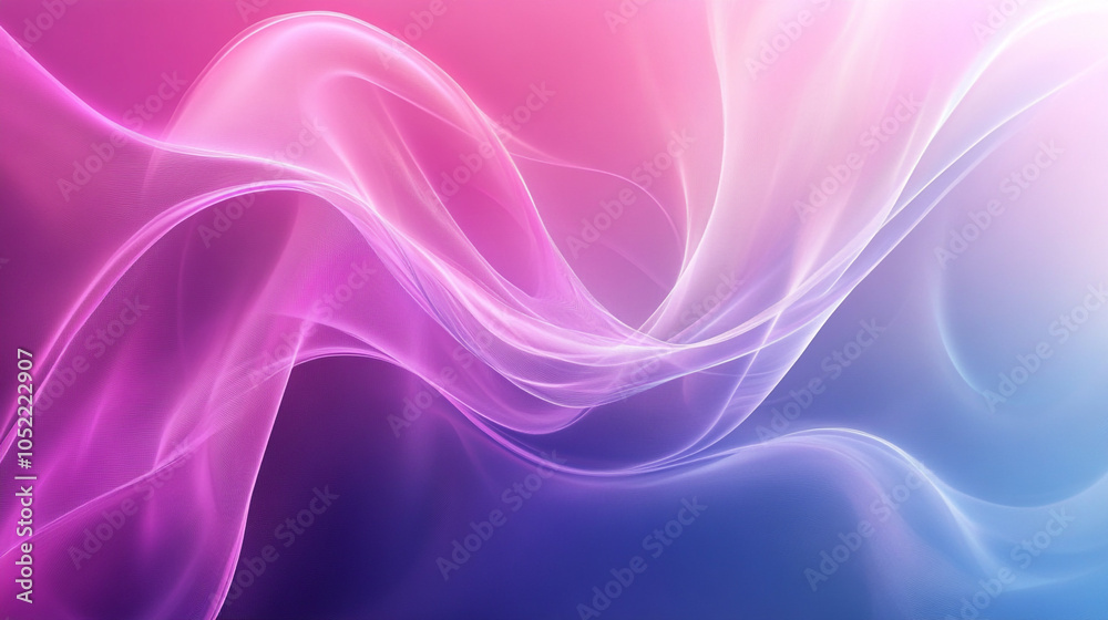 Fototapeta premium Blue wavy background with lines, Blue fabric closeup. Plexus threads. Clothing industry. Abstract background. Textile waves.