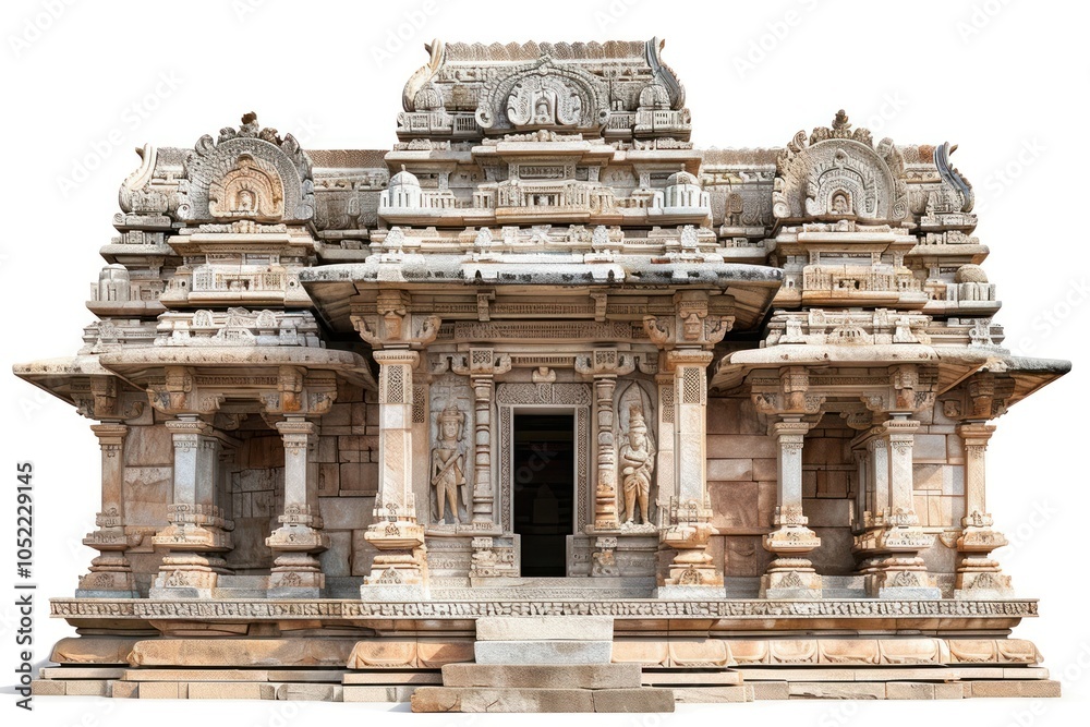 Temple in India architecture building temple. Temple in India architecture building temple.