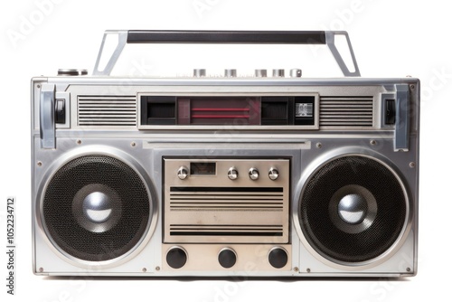 Radio electronics boombox stereo.