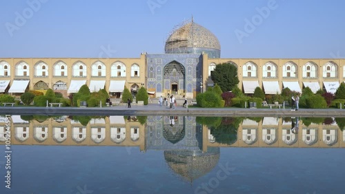 Kashan, Tabatabaei Historical House, a grand building with water fountain, Iran