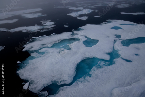 Moving Ice in the Arctic Pack