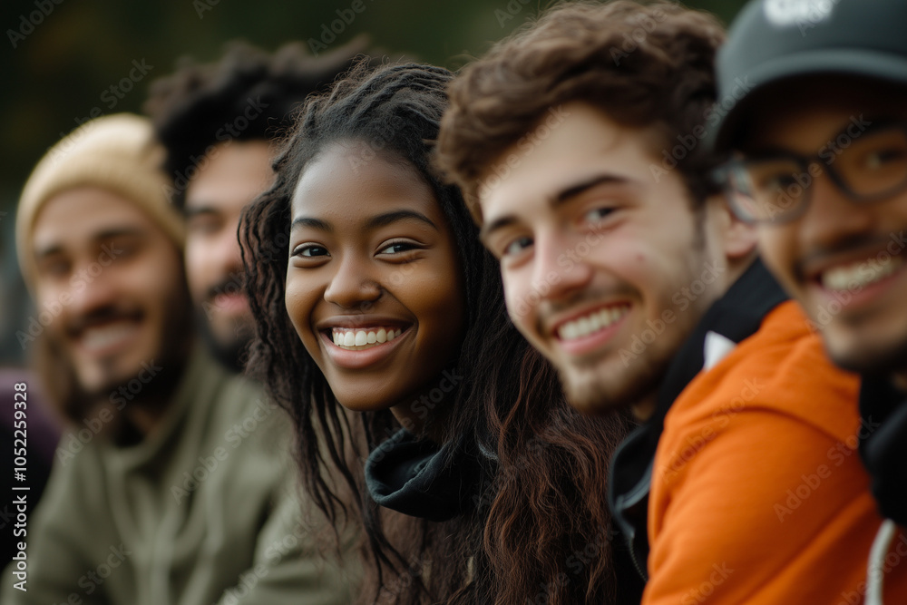 Fototapeta premium Happy Young People