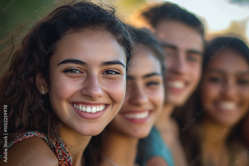Fototapeta premium Happy Young People