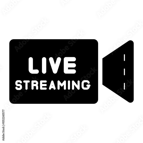 live streaming video icon