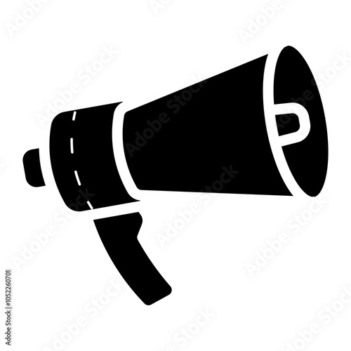 megaphone for marketing icon