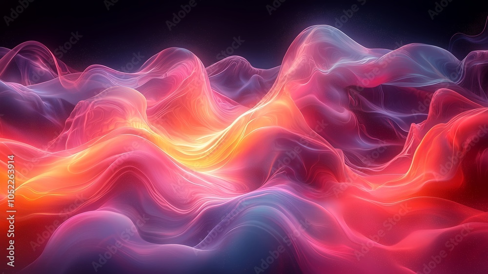 Obraz premium 抽象的なデザインアートの背景画像