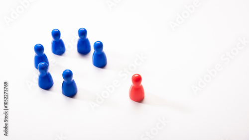 outstanding red in seven blue team