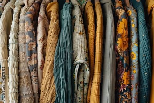 Colorful Textile Display