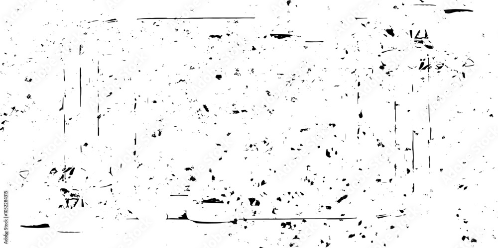 Black and white grunge. Distress overlay texture. Abstract surface dust and rough dirty wall background concept. Distress illustration simply place over object
