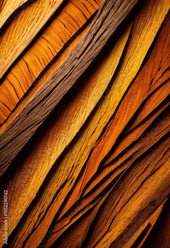 close vibrant grain textures illuminated sunlight showcasing organic patterns rich natural colors, wood, detail, macro, nature, radiance, shine, surface photo