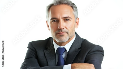 A formal portrait of an executive, highlighting their professional stature, often used in corporate profiles,